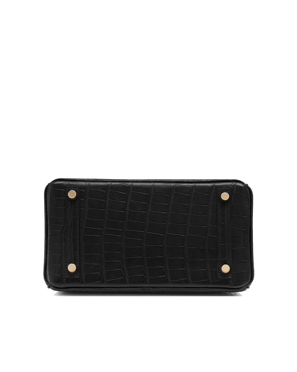 Hermes Black Matte Crocodile Baby Birkin – 25cm - Image 5