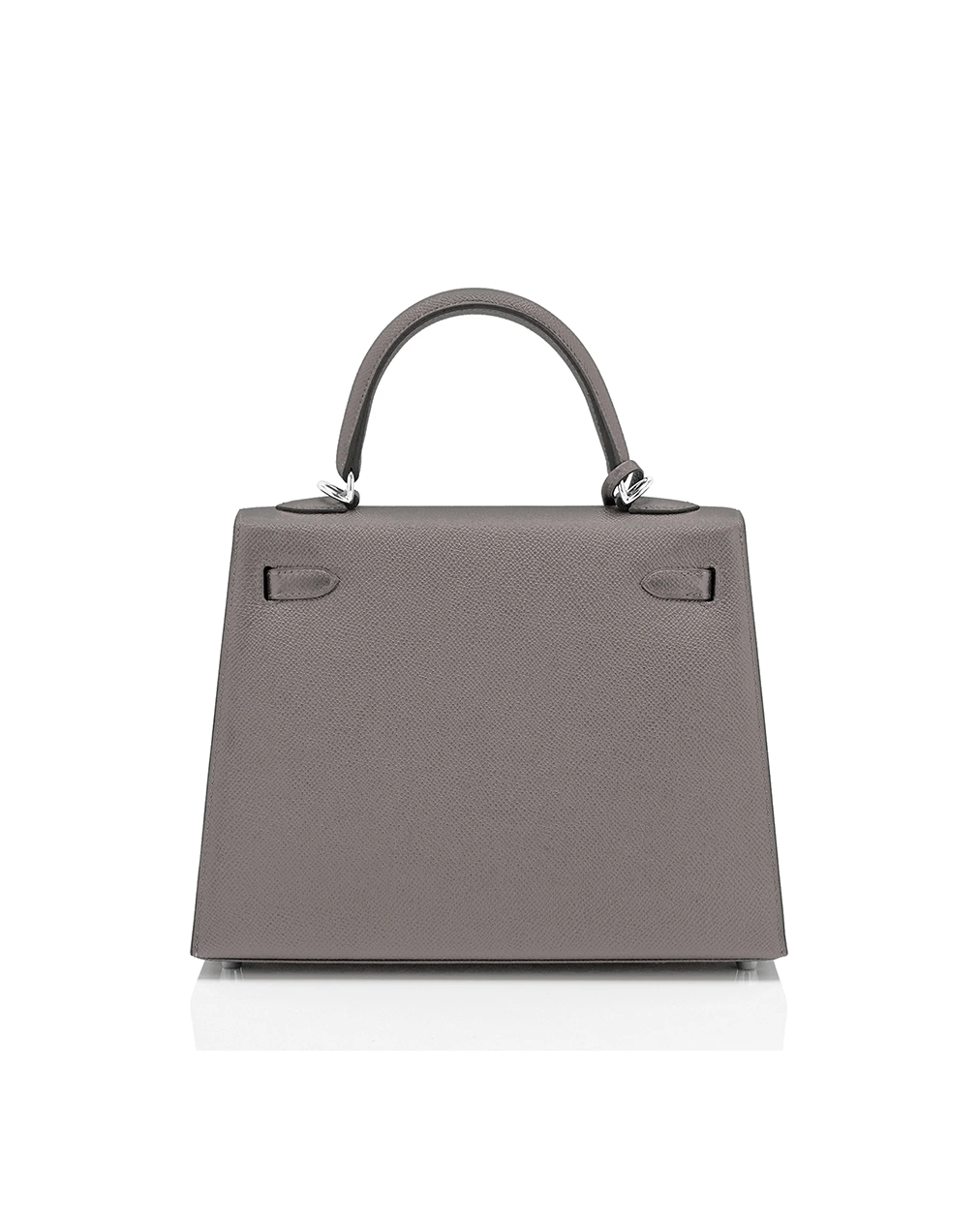 Luxurious Hermès Pewter Kelly Bag – 25cm - Image 2