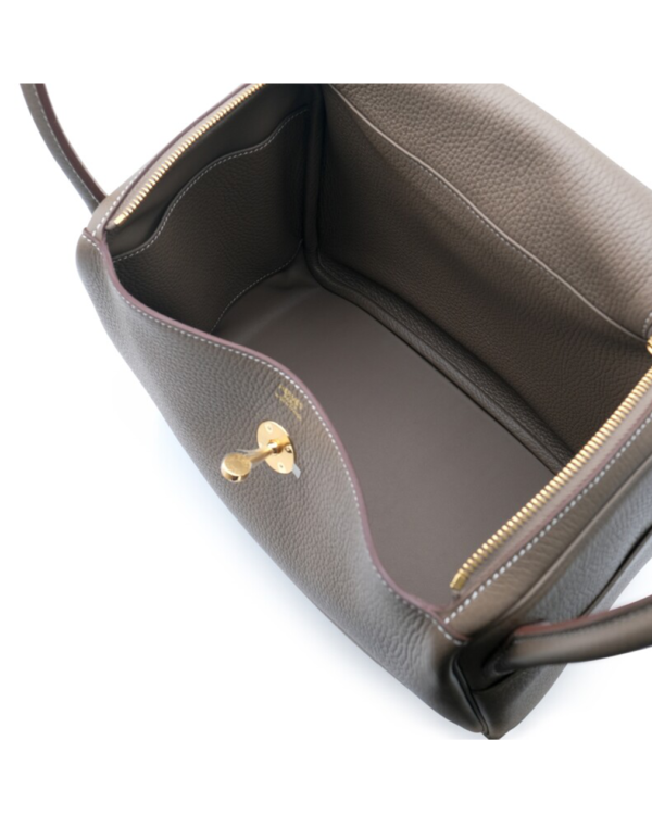 Luxurious Hermès Lindy 30 in Etoupe - Image 4