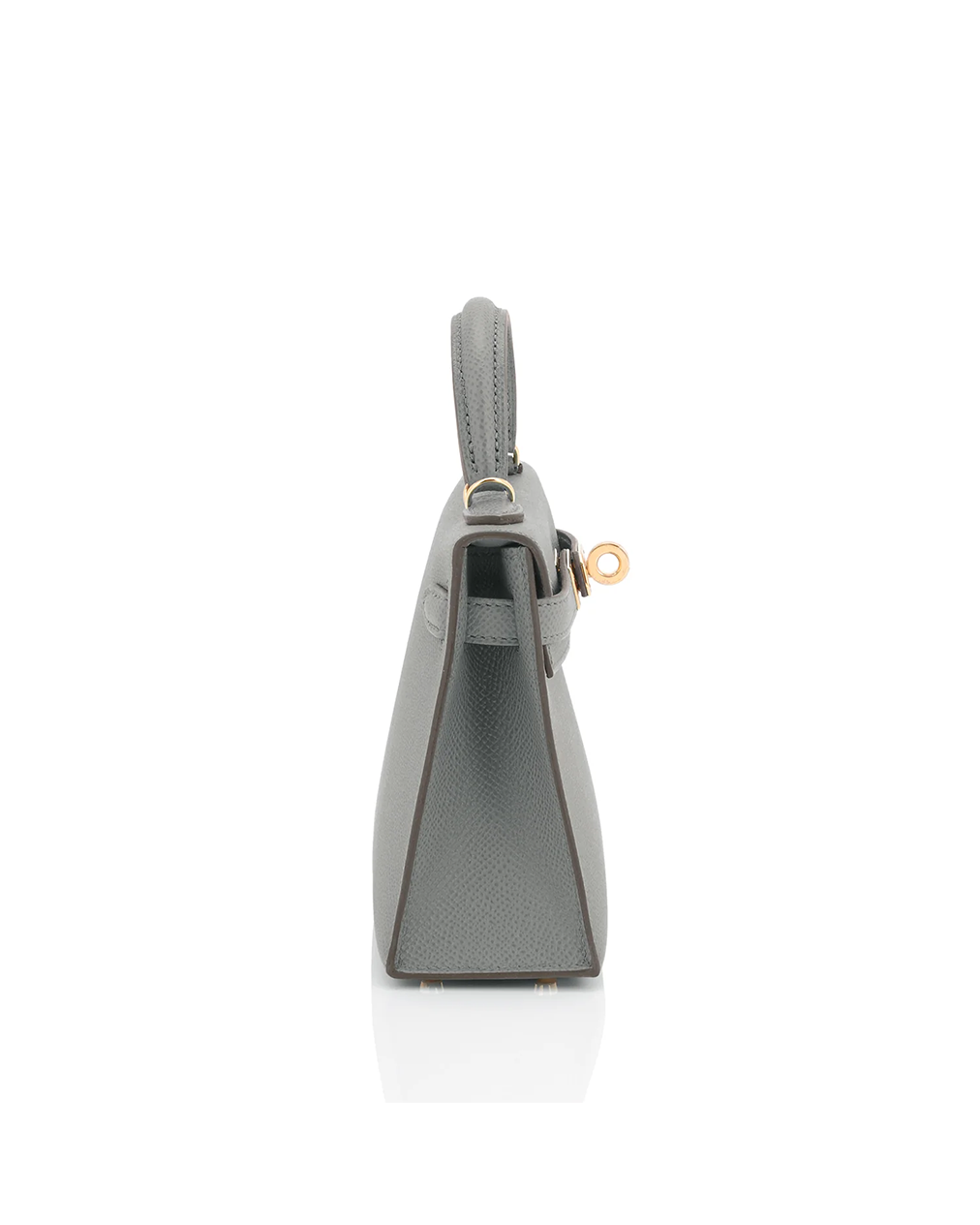 Luxurious Hermès Pewter Kelly Bag 25cm - Image 2