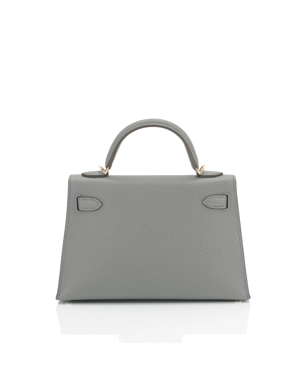 Luxurious Hermès Pewter Kelly Bag 25cm - Image 3