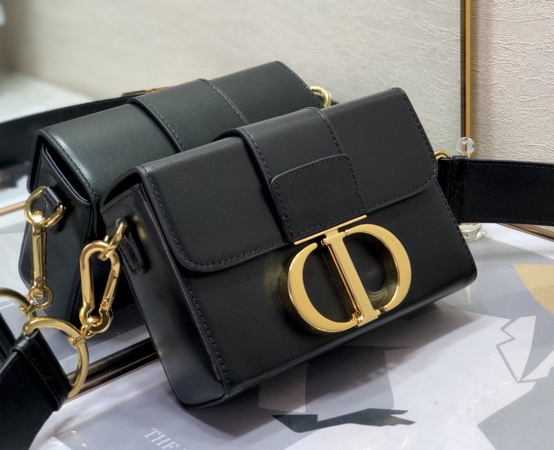 30 MONTAIGNE BOX BAGBlack - Image 2