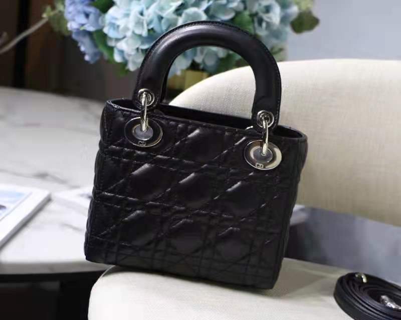 MINI LADY DIOR BAGBlack - Image 4