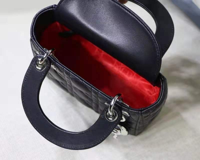 MINI LADY DIOR BAGBlack - Image 9