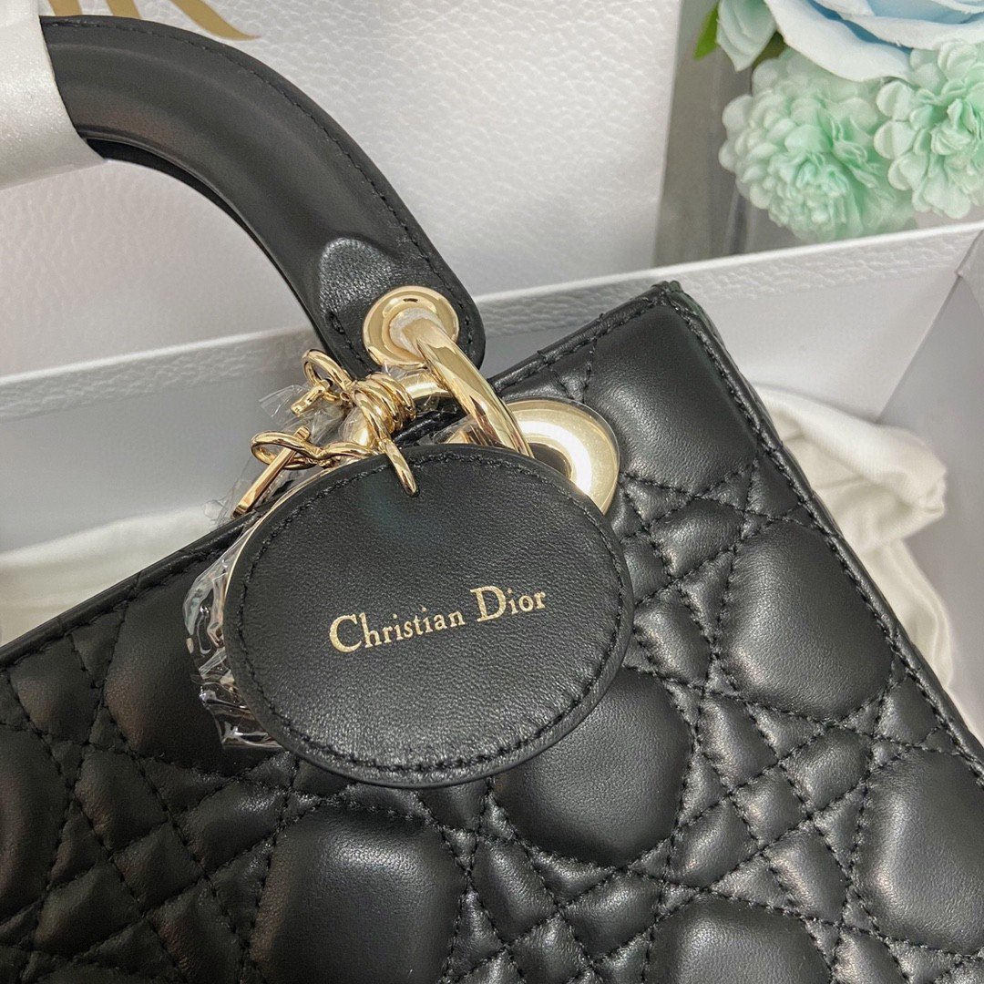 LADY DIOR MY ABCDIOR BAGBlack - Image 3