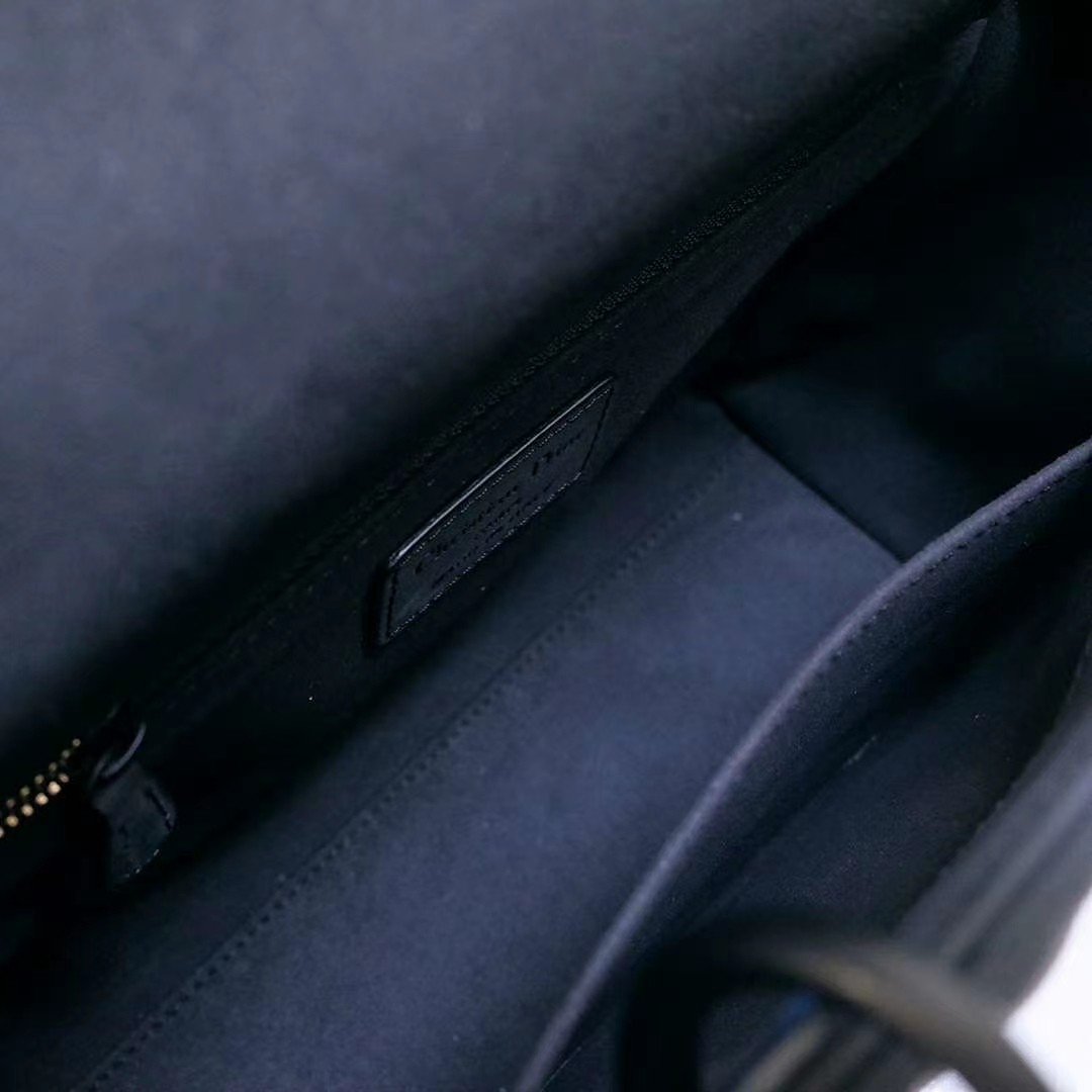 MEDIUM ULTRAMATTE LADY DIOR BAGBlack - Image 8