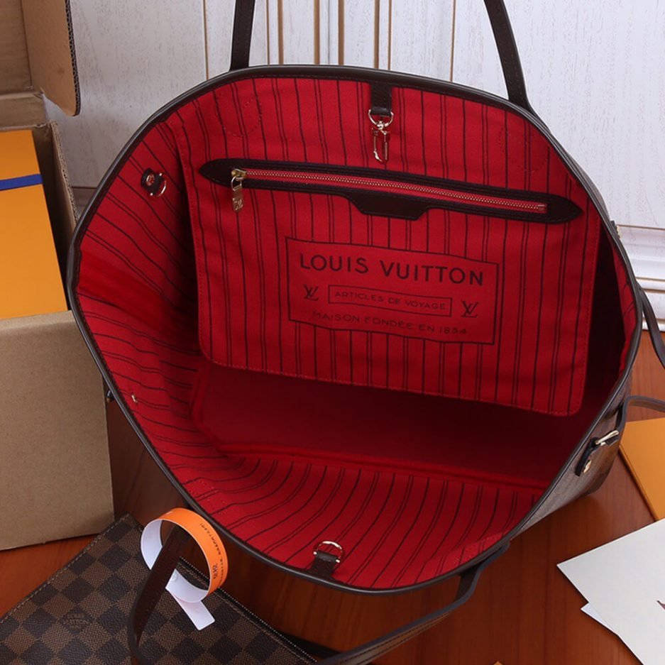 LV Neverfull MM Tote N41358 - Image 8