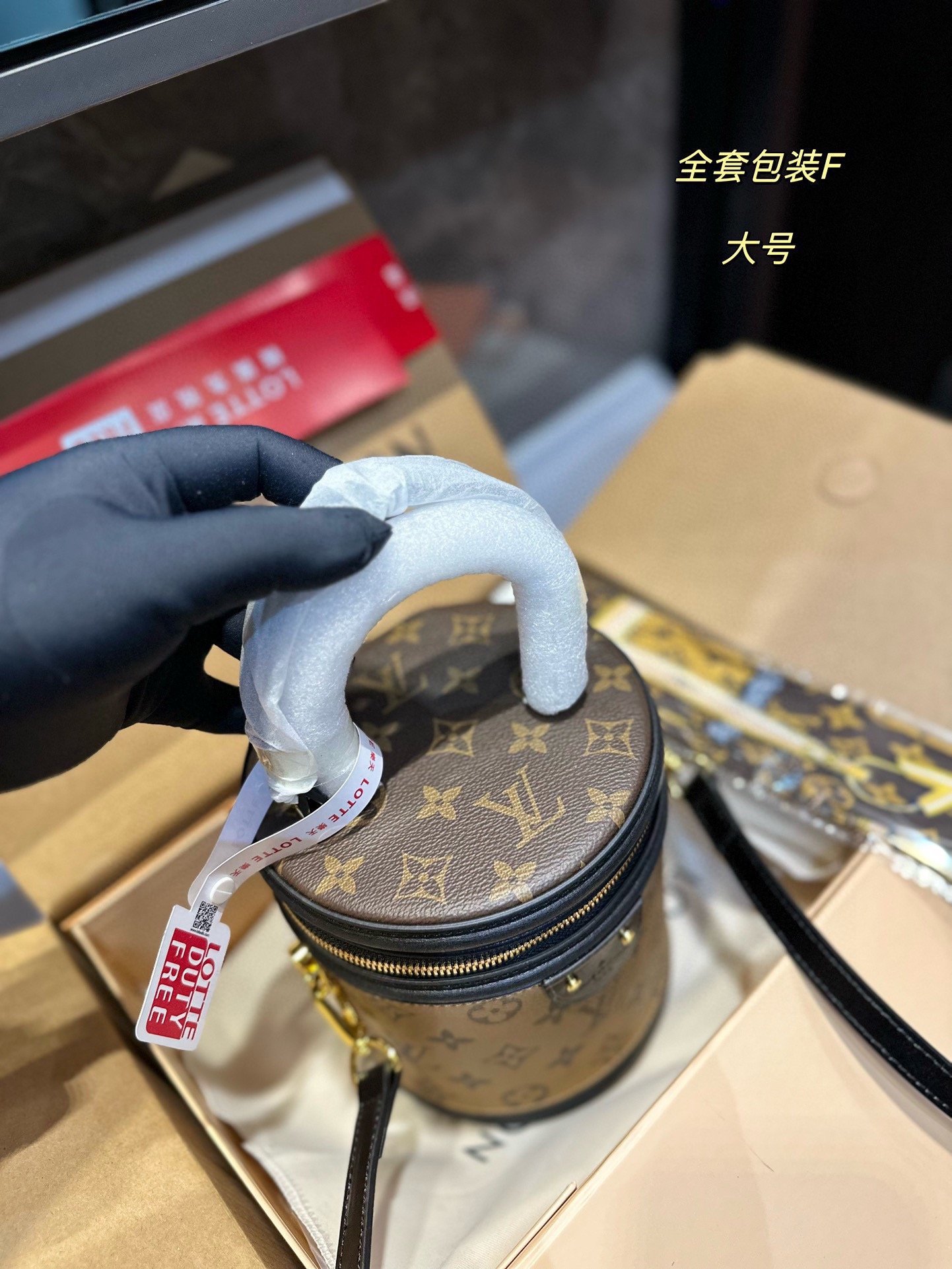 LOUIS VUITTON Cannes Classic Old Flower Fortune Bucket - Image 3