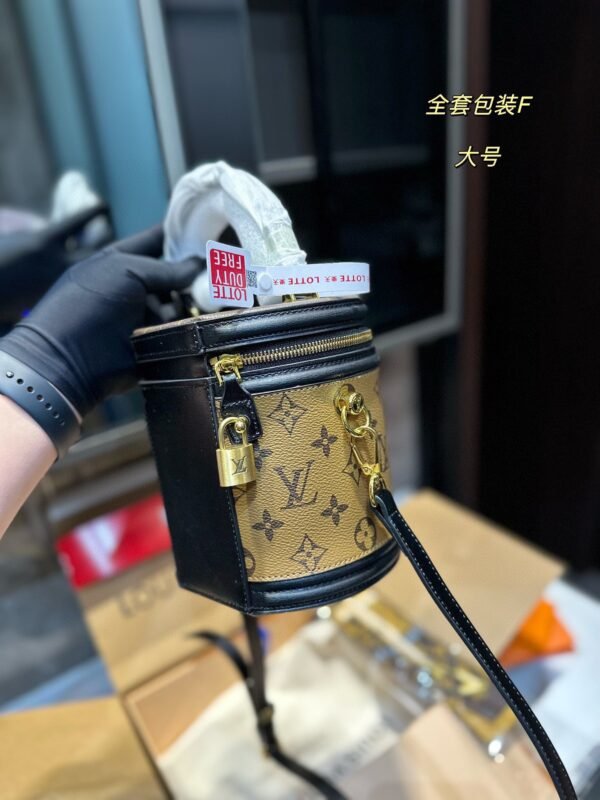 LOUIS VUITTON Cannes Classic Old Flower Fortune Bucket - Image 6