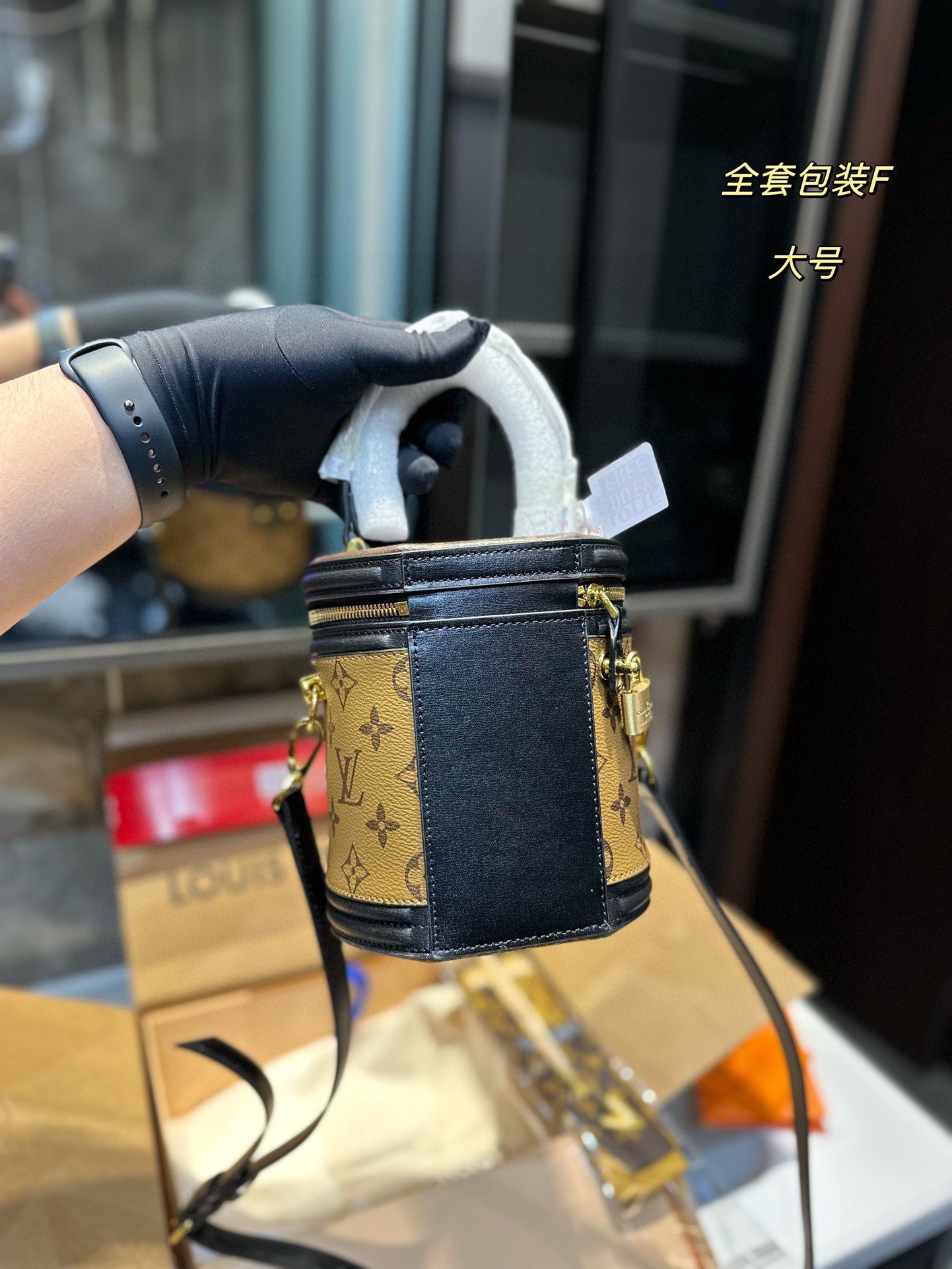 LOUIS VUITTON Cannes Classic Old Flower Fortune Bucket - Image 7