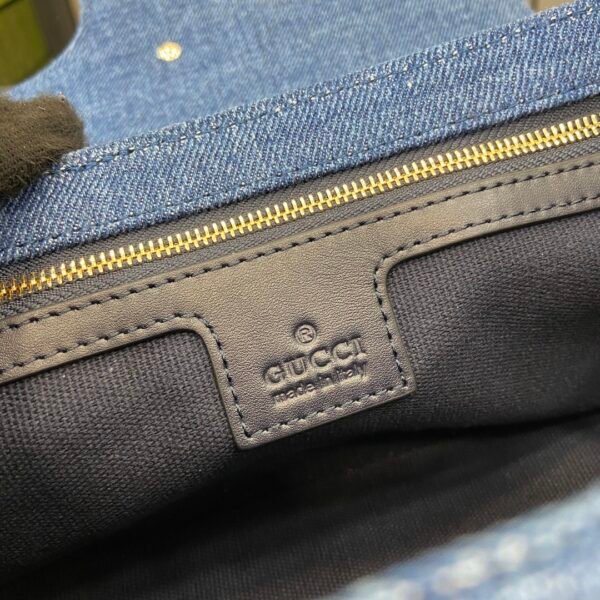 Gucci Marmont Denim Small Shoulder Bag - Image 5