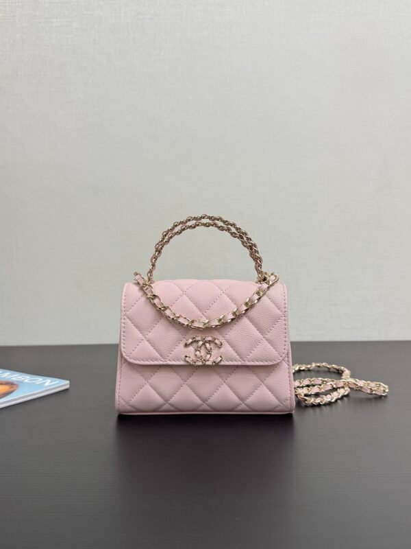 Kelly Handle Bag in Calfskin - Image 4
