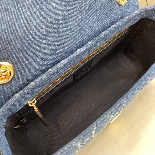 Gucci Marmont Denim Small Shoulder Bag - Image 4
